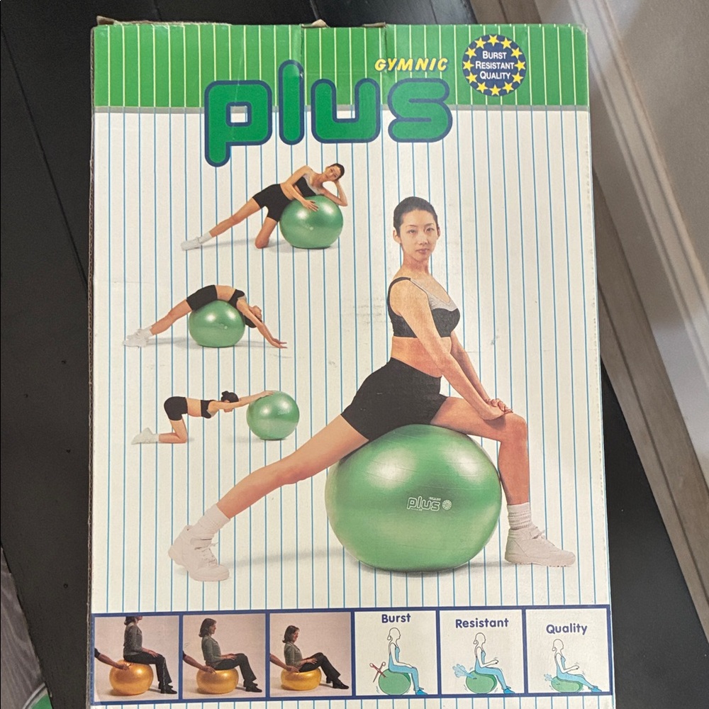 Green Gymnic Plus Exercise Ball